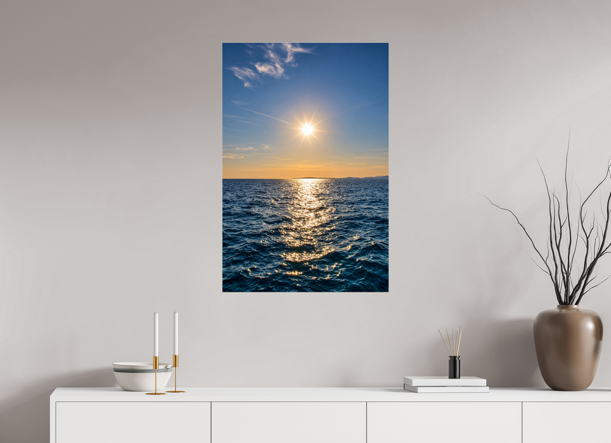 60 x 90 cm, Photo Print Under Acrylic Glass Path of Light