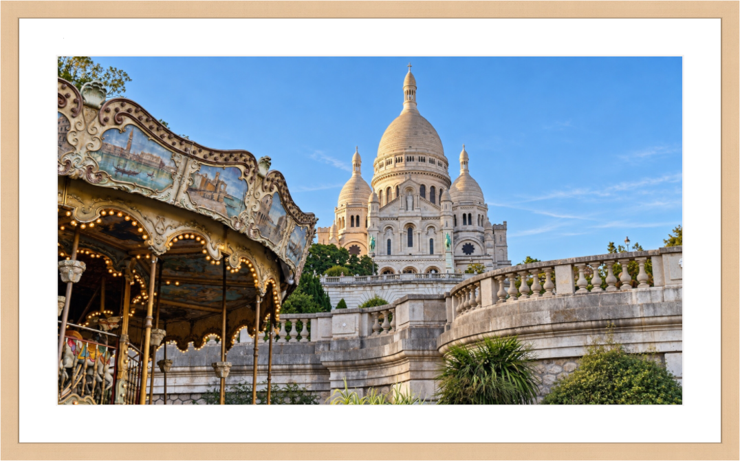 Main image Montmartre Carousel – Sacré-Cœur, Paris