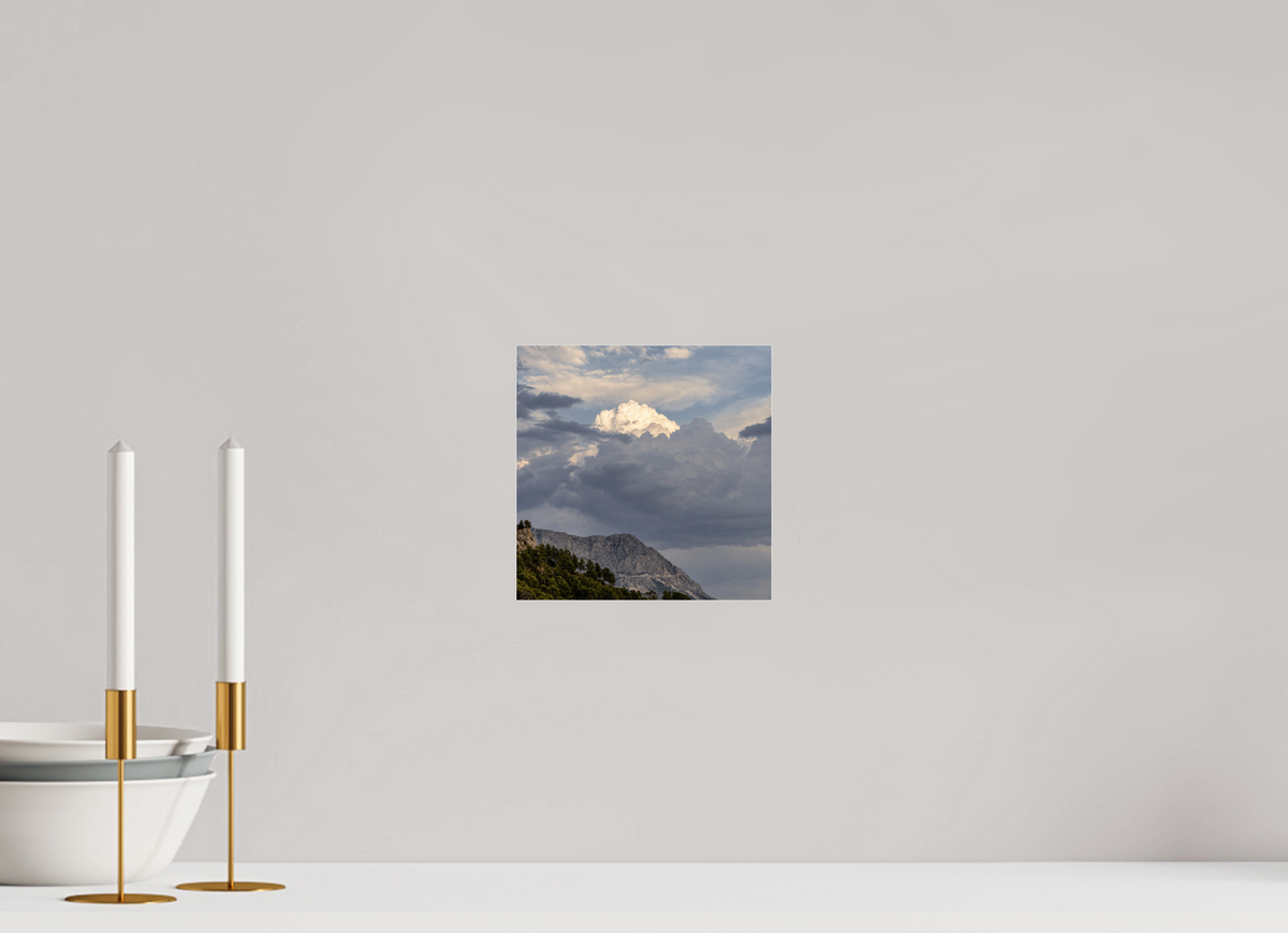 20 x 20 cm, Photo Print Under Acrylic Glass Where Light Emerges