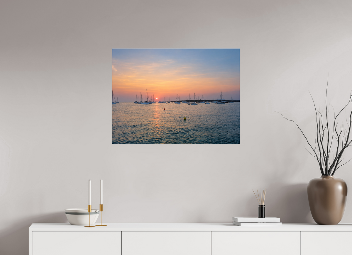 80 x 60 cm, Photo Print Under Acrylic Glass Anchored in Light