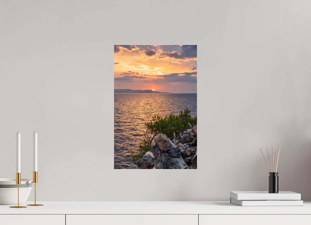 30 x 45 cm, Photo Print Under Acrylic Glass Last Lights