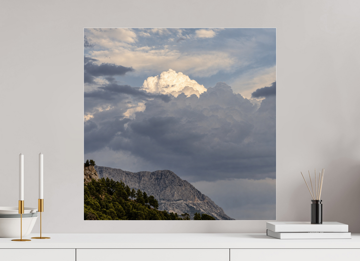 60 x 60 cm, Photo Print Under Acrylic Glass Where Light Emerges