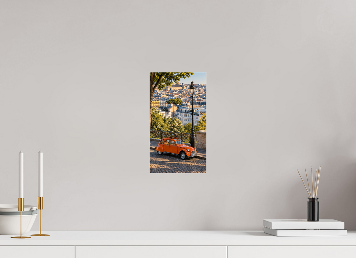18 x 32 cm, Photo Print Under Acrylic Glass Paris in Motion