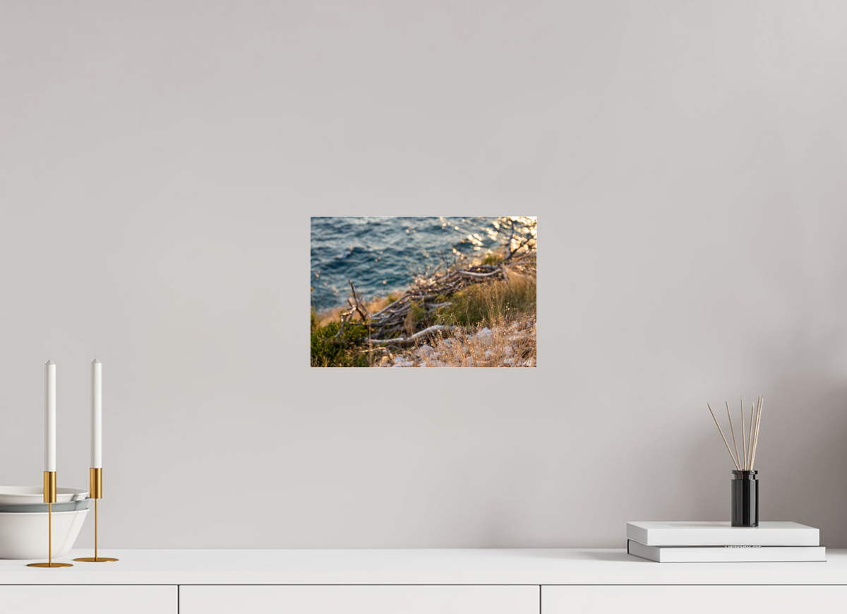 30 x 20 cm, Photo Print Under Acrylic Glass Coastal Whispers