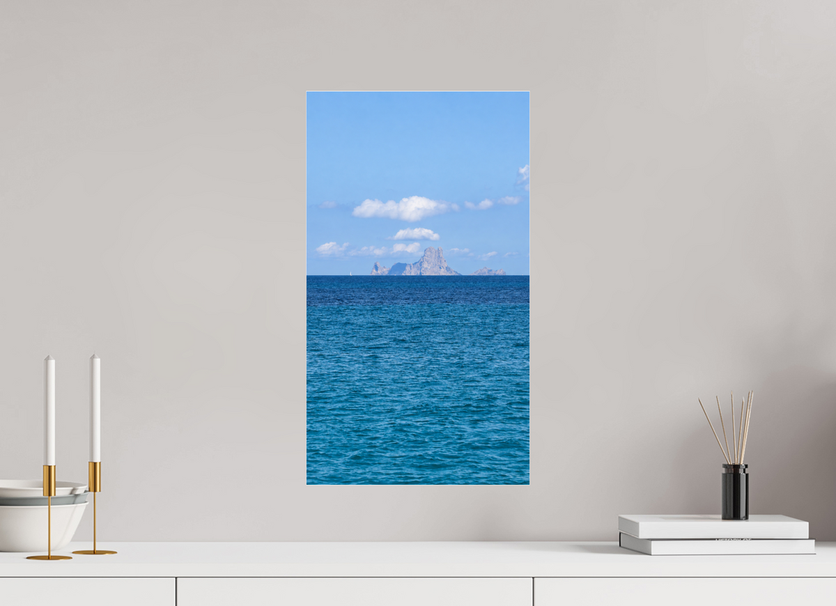 30 x 52,9 cm, Photo Print Under Acrylic Glass Beyond the Blue