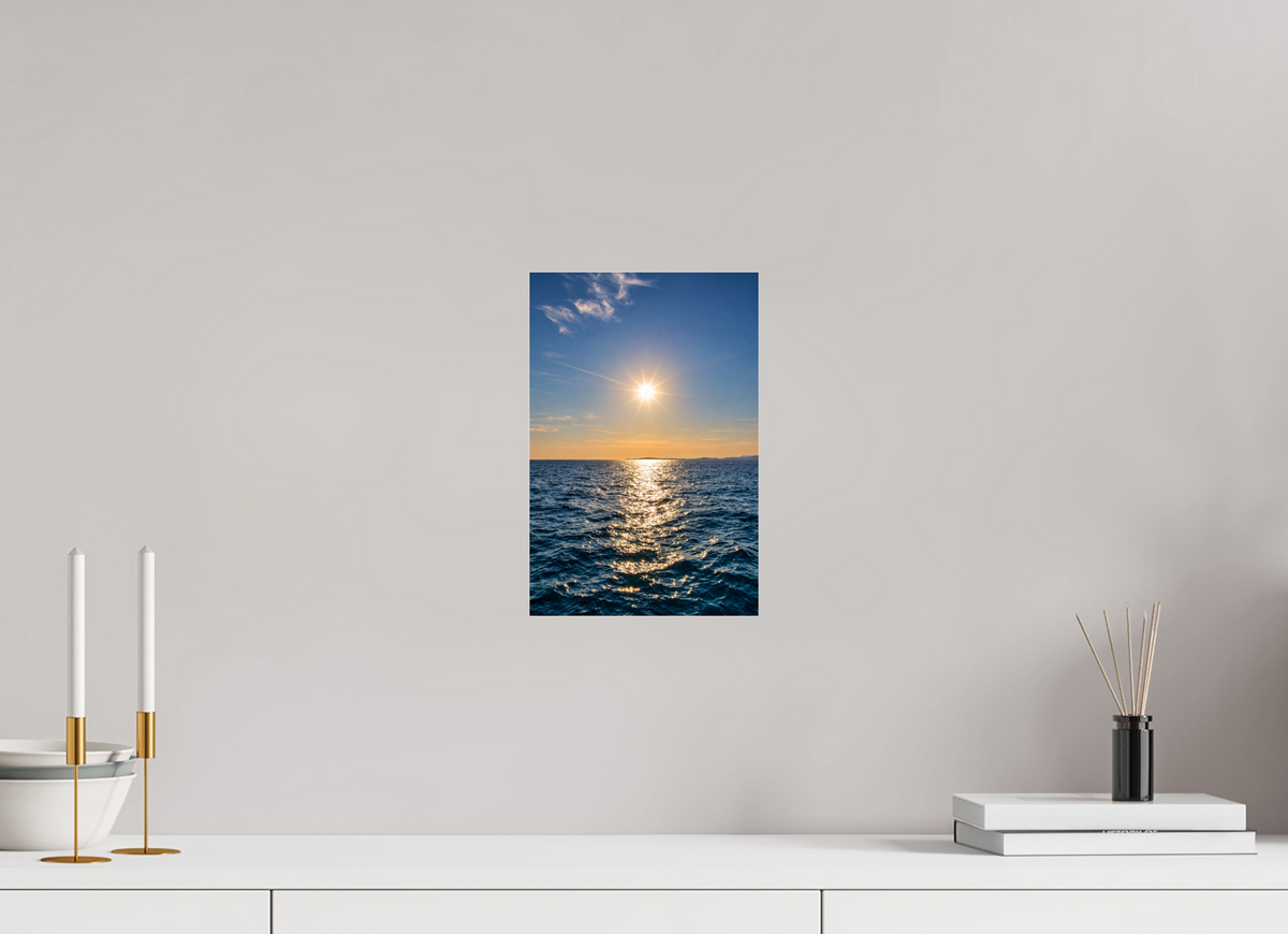 20 x 30 cm, Photo Print Under Acrylic Glass Path of Light