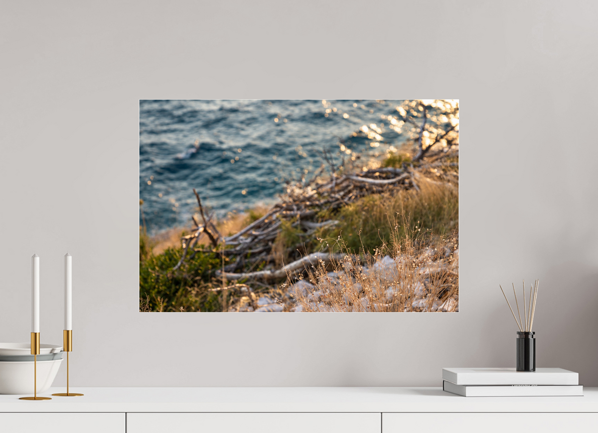 60 x 40 cm, Photo Print Under Acrylic Glass Coastal Whispers