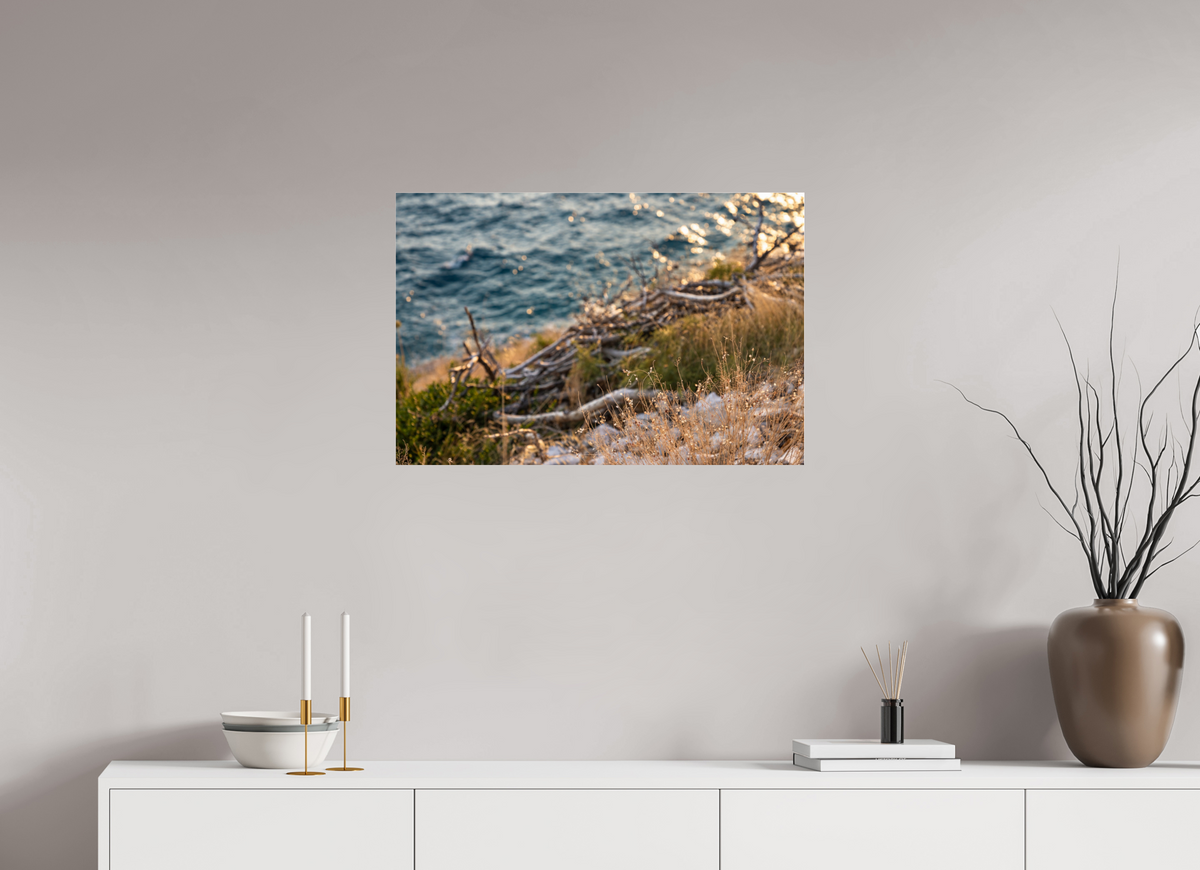 75 x 50 cm, Photo Print Under Acrylic Glass Coastal Whispers