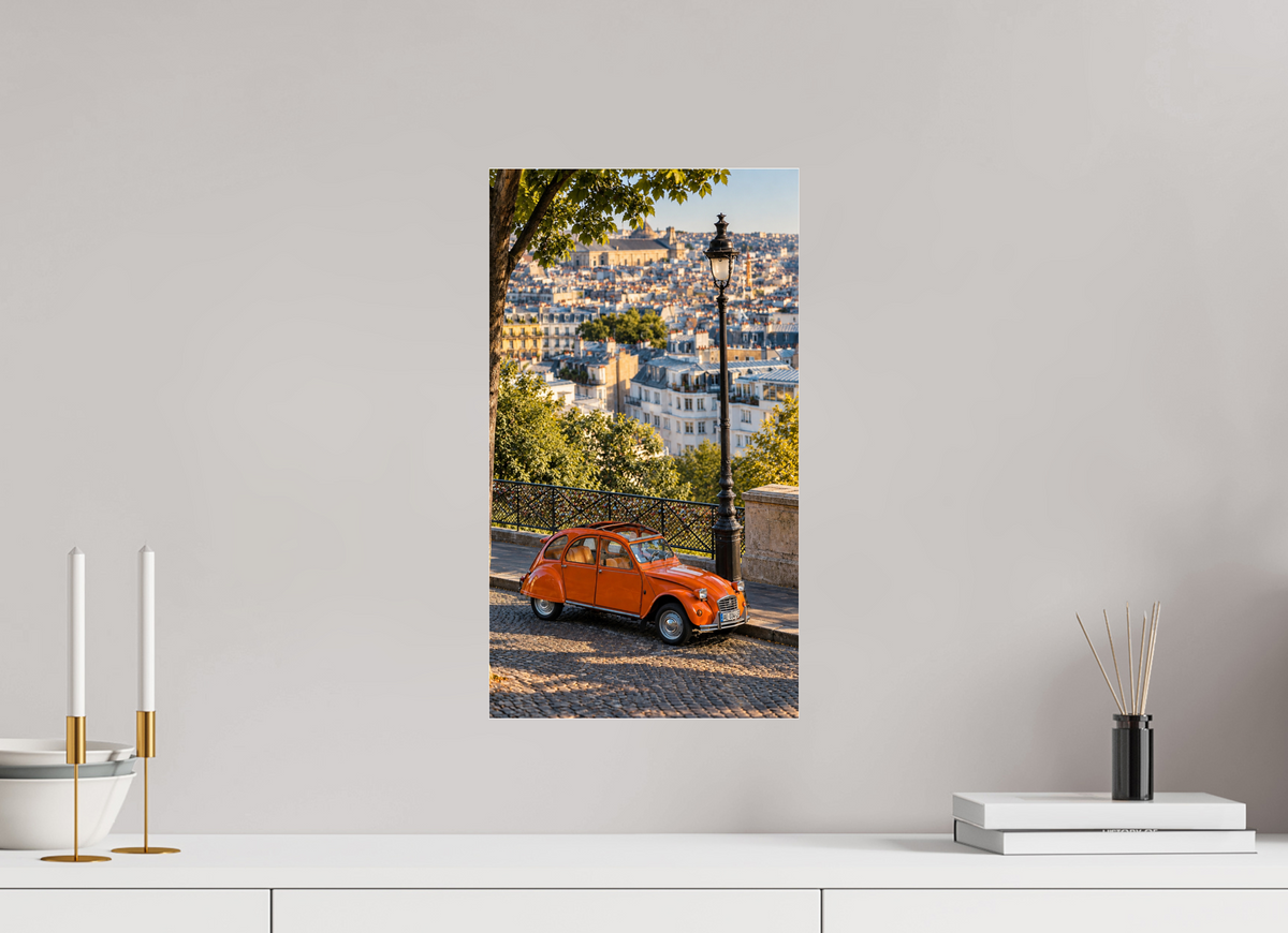 27 x 48 cm, Photo Print Under Acrylic Glass Paris in Motion