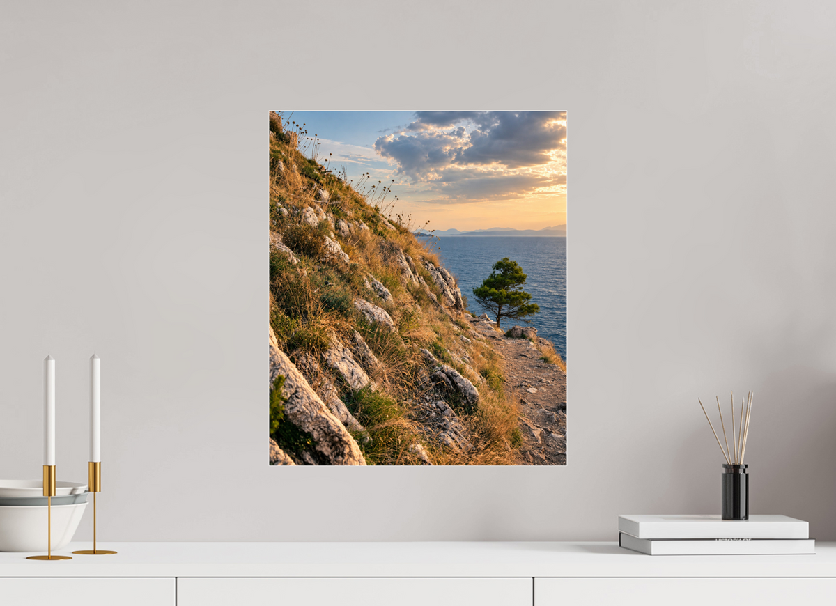 40 x 47,7 cm, Photo Print Under Acrylic Glass Path to the Sea