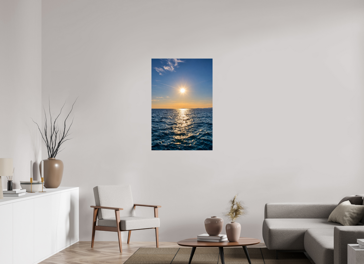 70 x 105 cm, Photo Print Under Acrylic Glass Path of Light