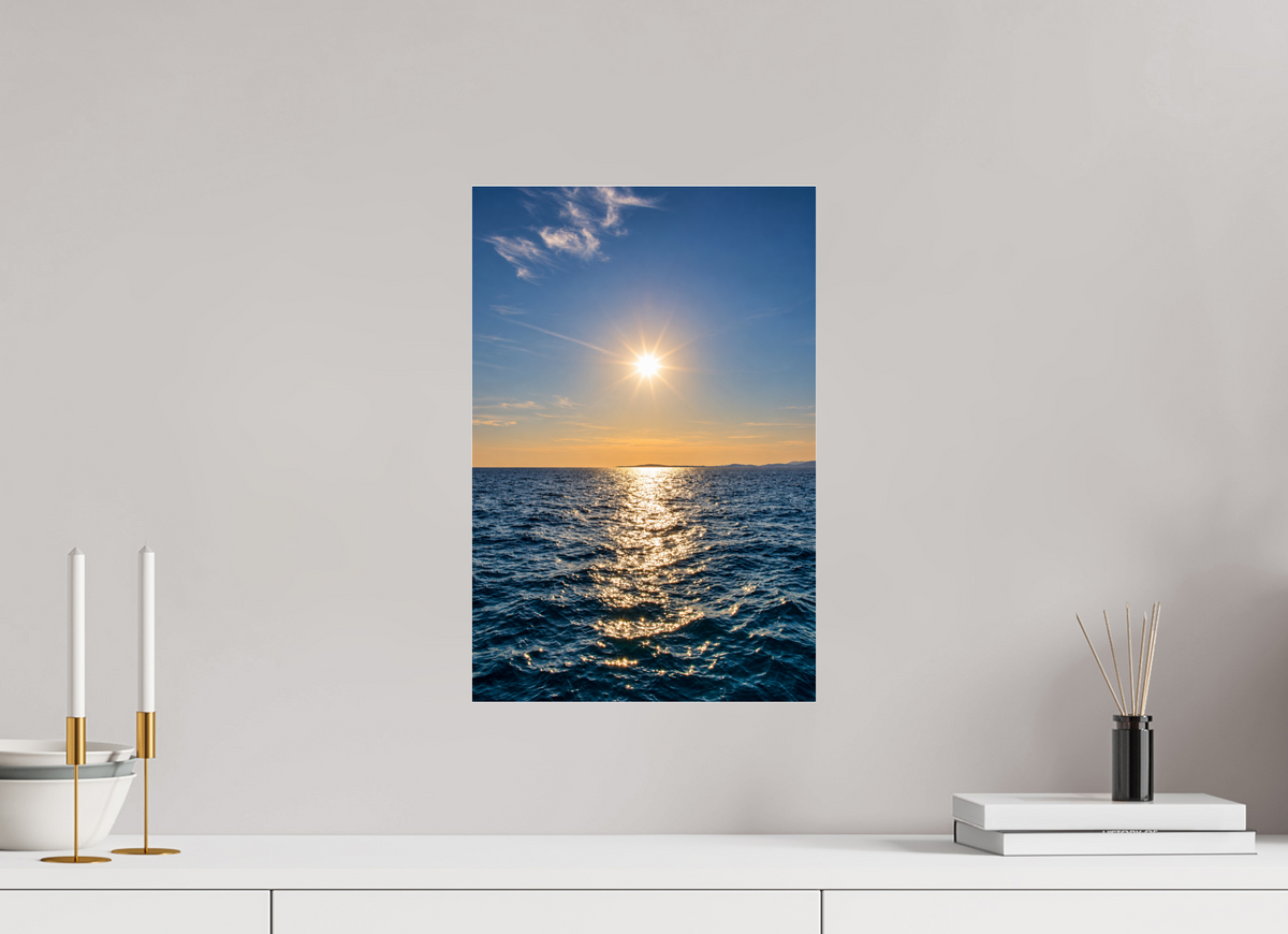 30 x 45 cm, Photo Print Under Acrylic Glass Path of Light