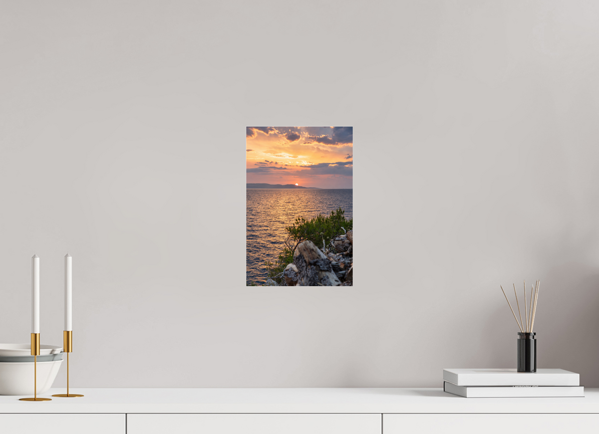 20 x 30 cm, Photo Print Under Acrylic Glass Last Lights