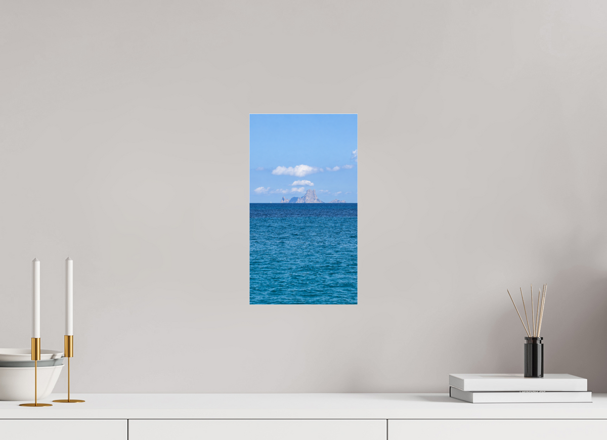 20 x 35,3 cm, Photo Print Under Acrylic Glass Beyond the Blue