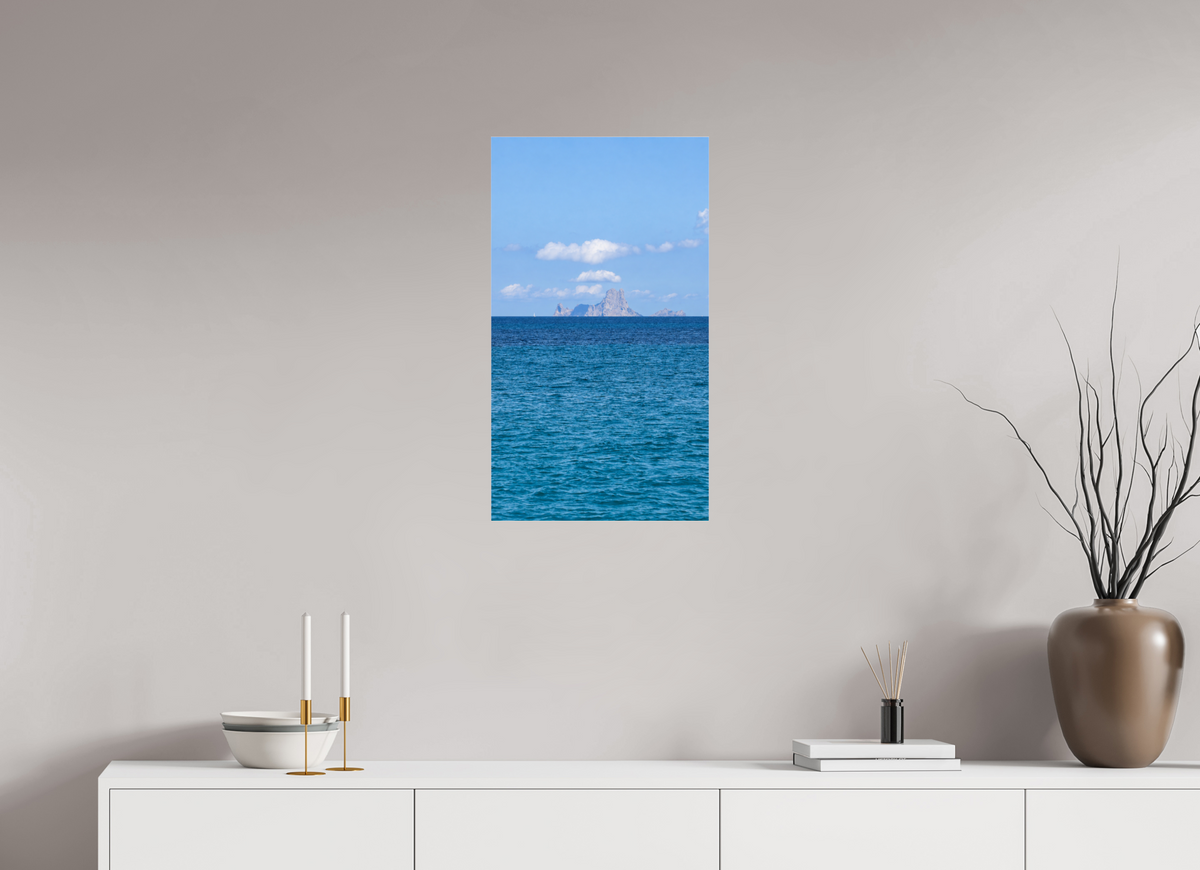 40 x 70,5 cm, Photo Print Under Acrylic Glass Beyond the Blue