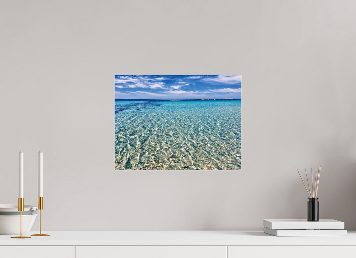40 x 30 cm, Photo Print Under Acrylic Glass Crystal Shallows