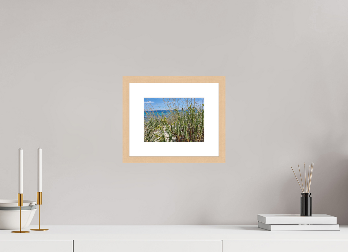 20 x 15 cm, Fineartprint im Rahmen - natur Wild Coastal Grace