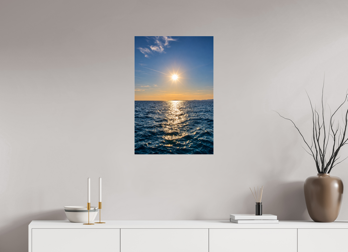 50 x 75 cm, Photo Print Under Acrylic Glass Path of Light