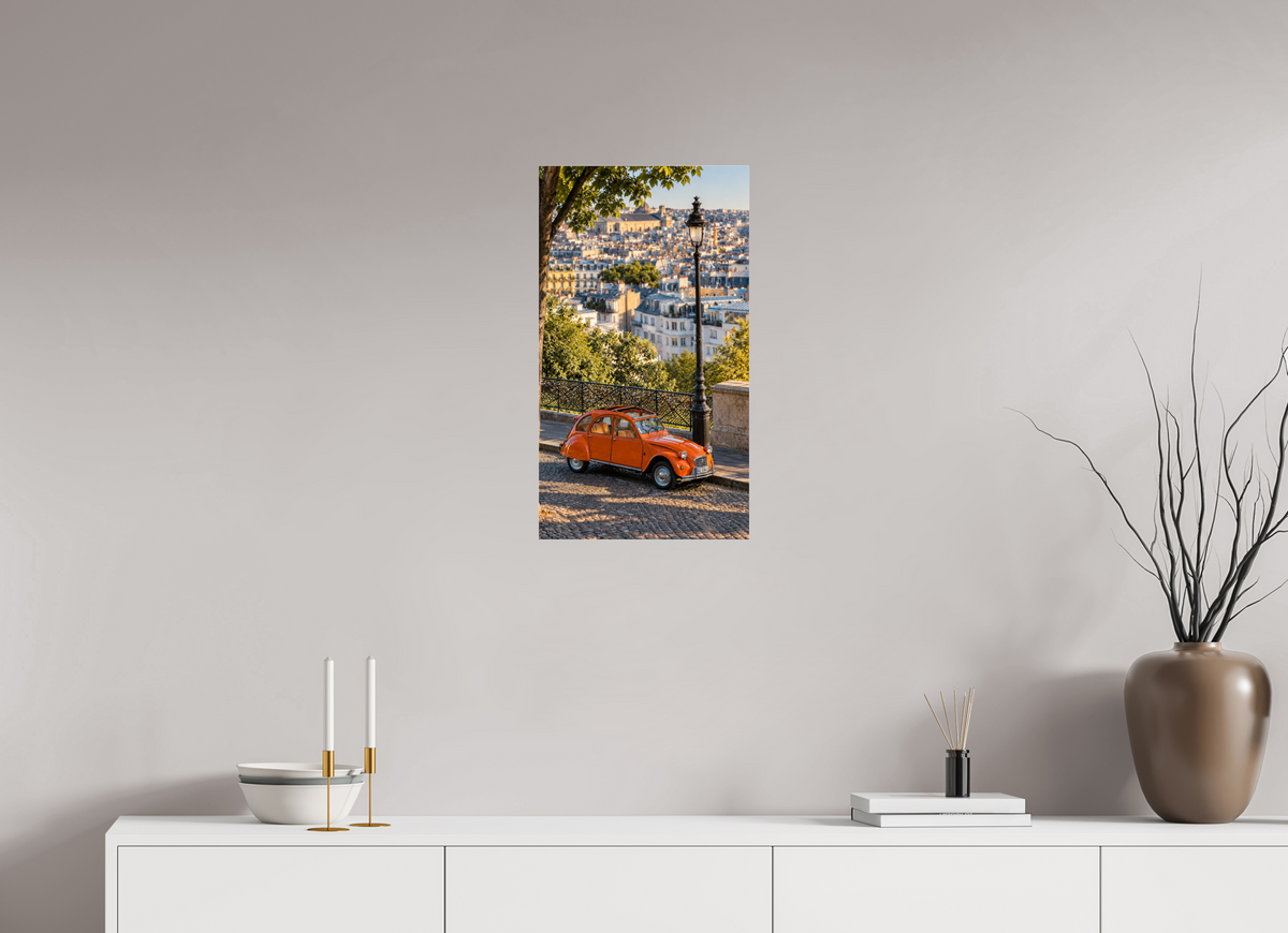 36 x 64 cm, Photo Print Under Acrylic Glass Paris in Motion