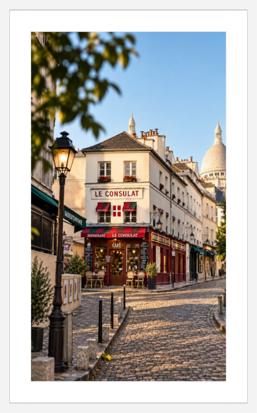 Main image Le Consulat – A Moment in Montmartre
