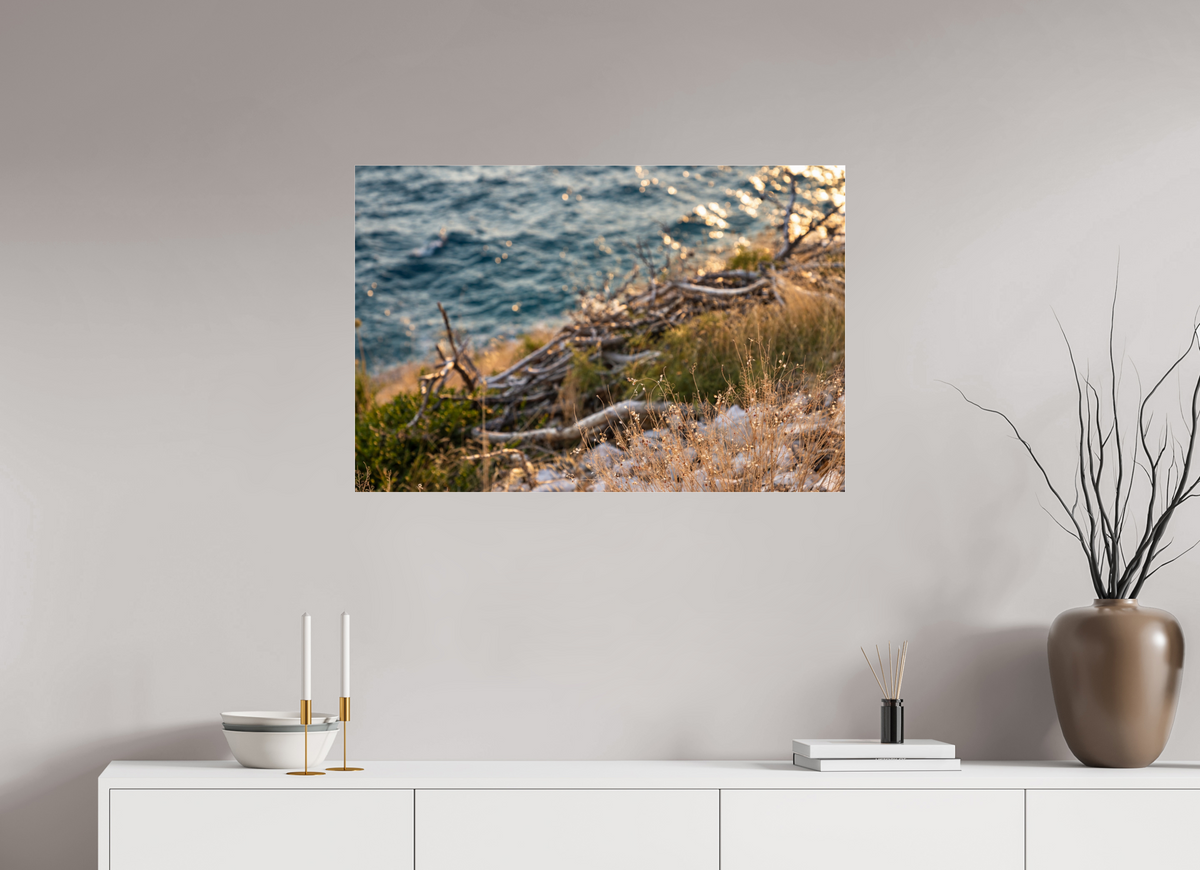 90 x 60 cm, Photo Print Under Acrylic Glass Coastal Whispers