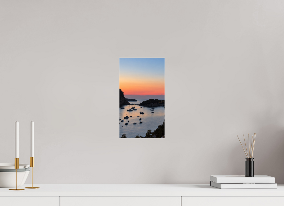 18 x 32 cm, Photo Print Under Acrylic Glass Twilight Haven