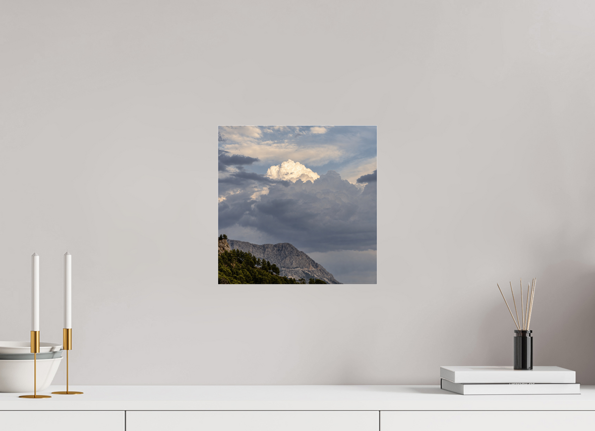 30 x 30 cm, Photo Print Under Acrylic Glass Where Light Emerges