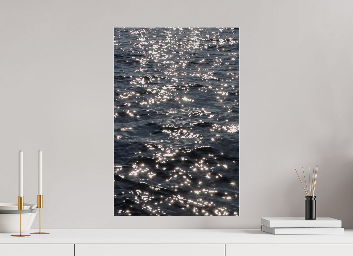 Sun kiss the water